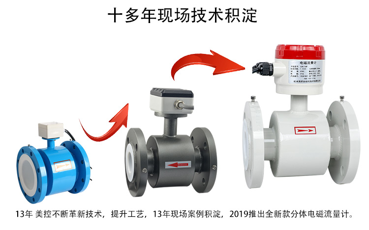 DN50分體式電磁流量計